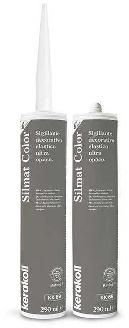 Silmat Color KK 69 - 290 ml matinis silikoninis hermetikas antipelėsinis
