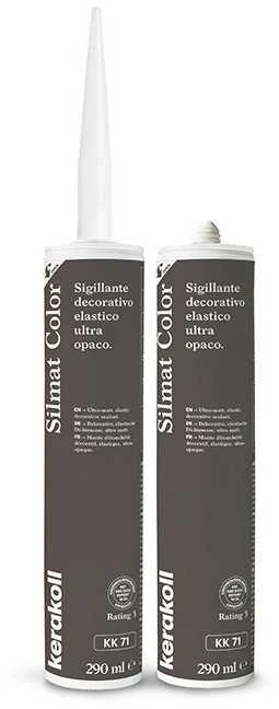 Silmat Color KK 71 - 290 ml matinis silikoninis hermetikas antipelėsinis