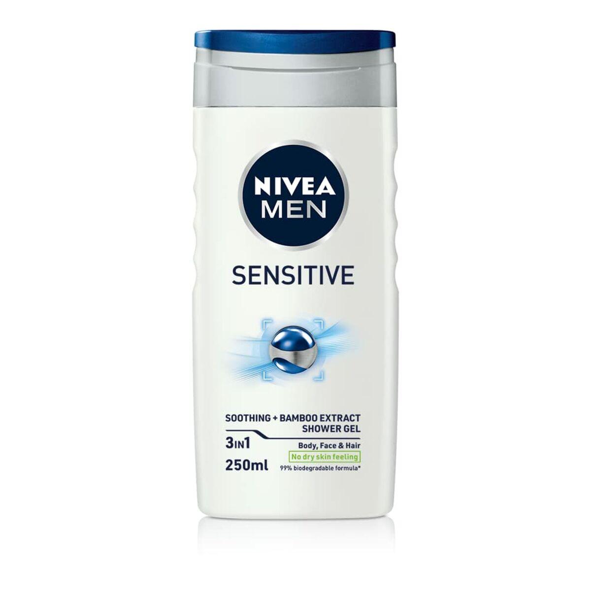 Beiersdorf Nivea Men Dušo Želė Sensitive 250ml
