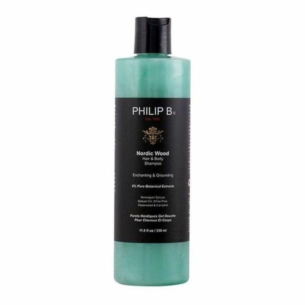 Philip B - Nordic Wood One Step šampūnas 350 ml