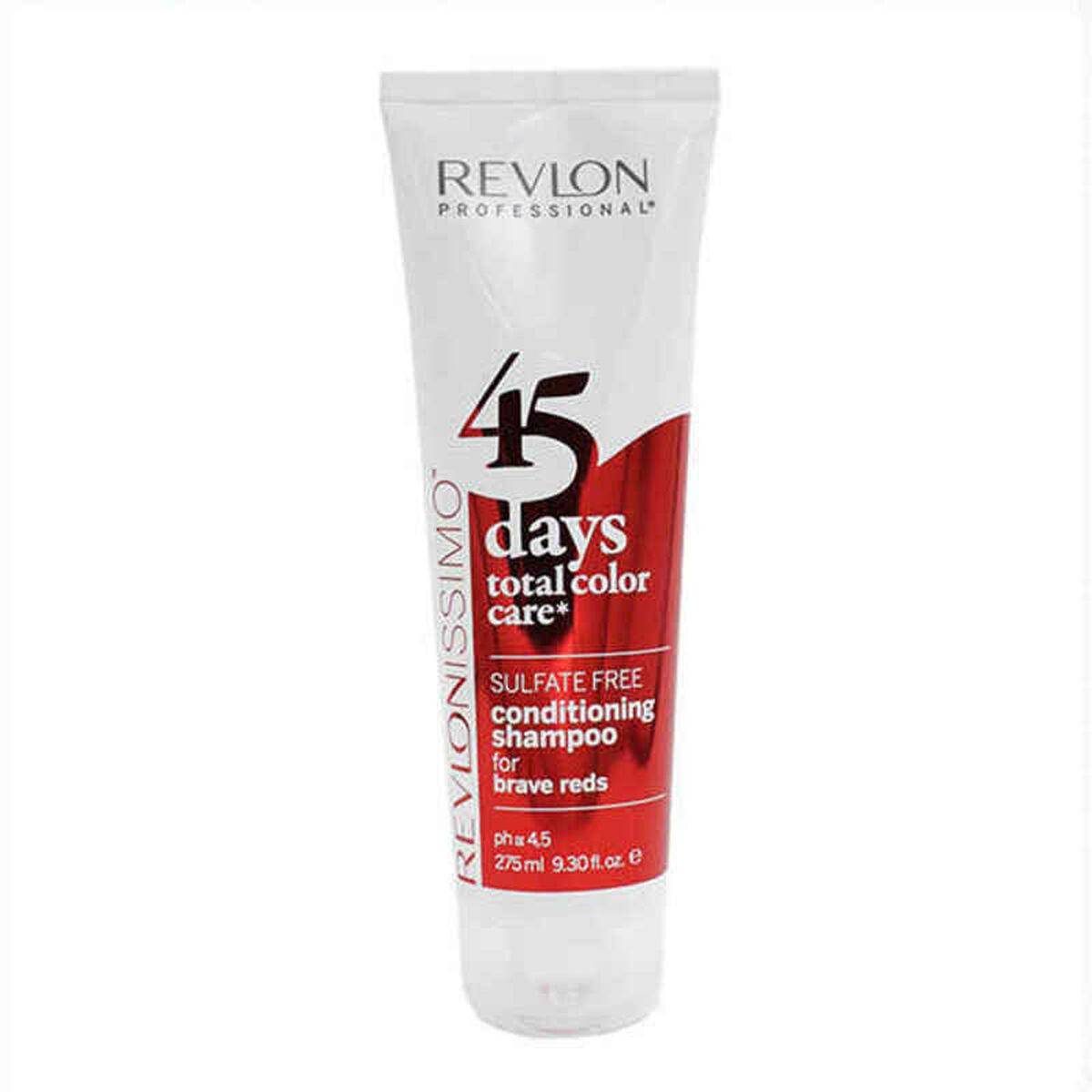 Revlon Revlonissimo 45 dienų kondicionuojantis šampūnas Brave Reds 275ml
