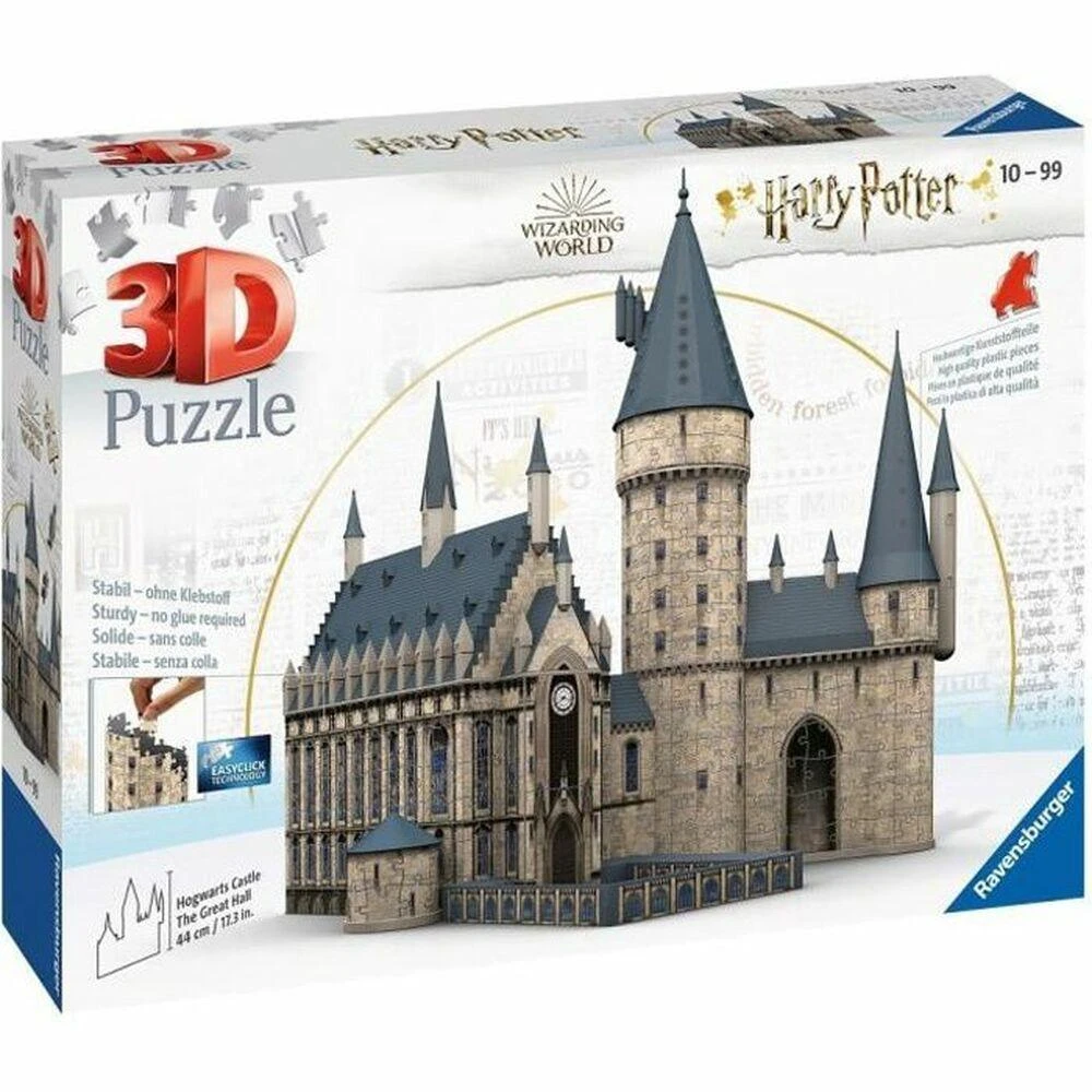 Ravensburger "3D" Dėlionė 540 vnt. - Haris Poteris: Hogvartso pilis