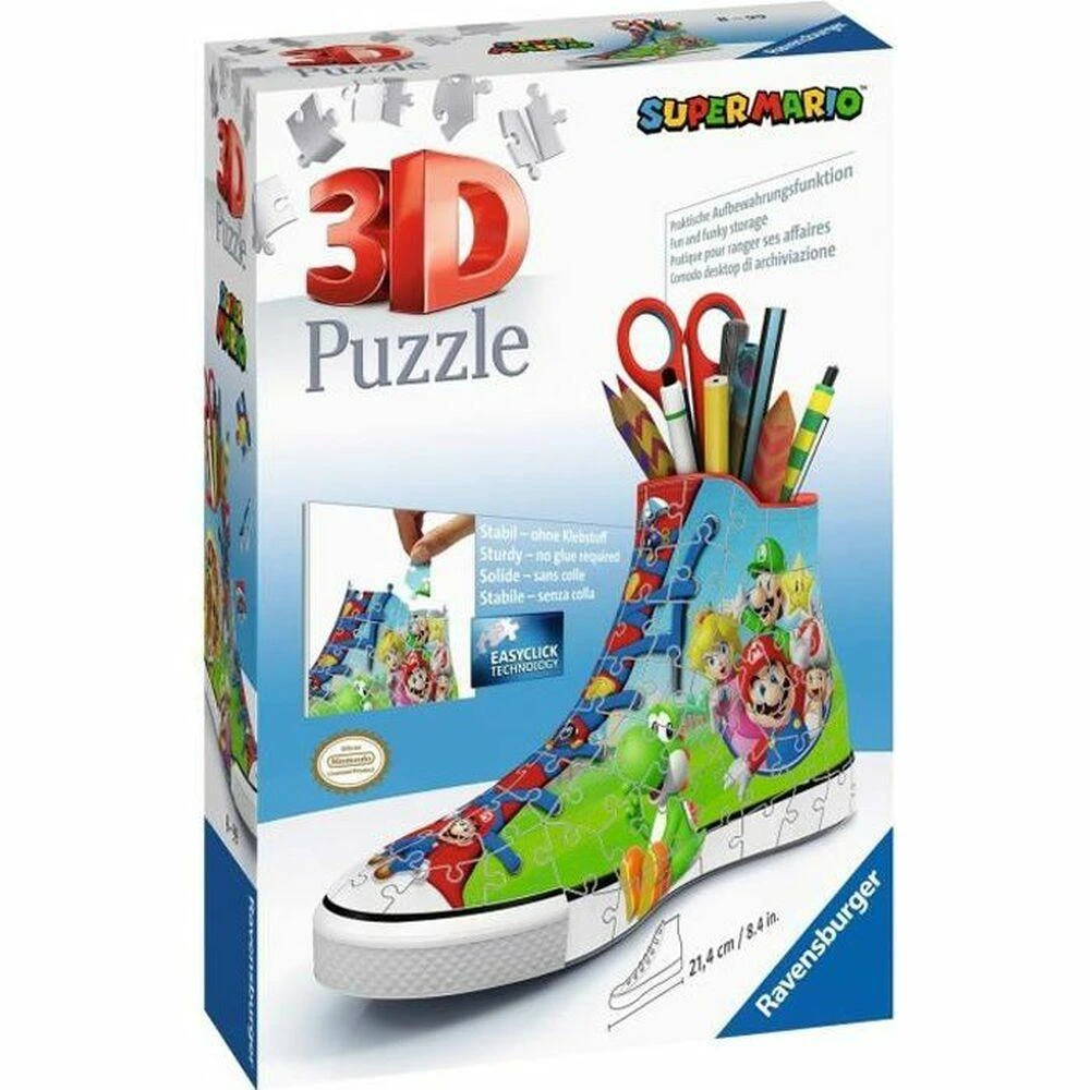 Ravensburger 3D Dėlionė 108 vnt. - Super Mario sportbatis
