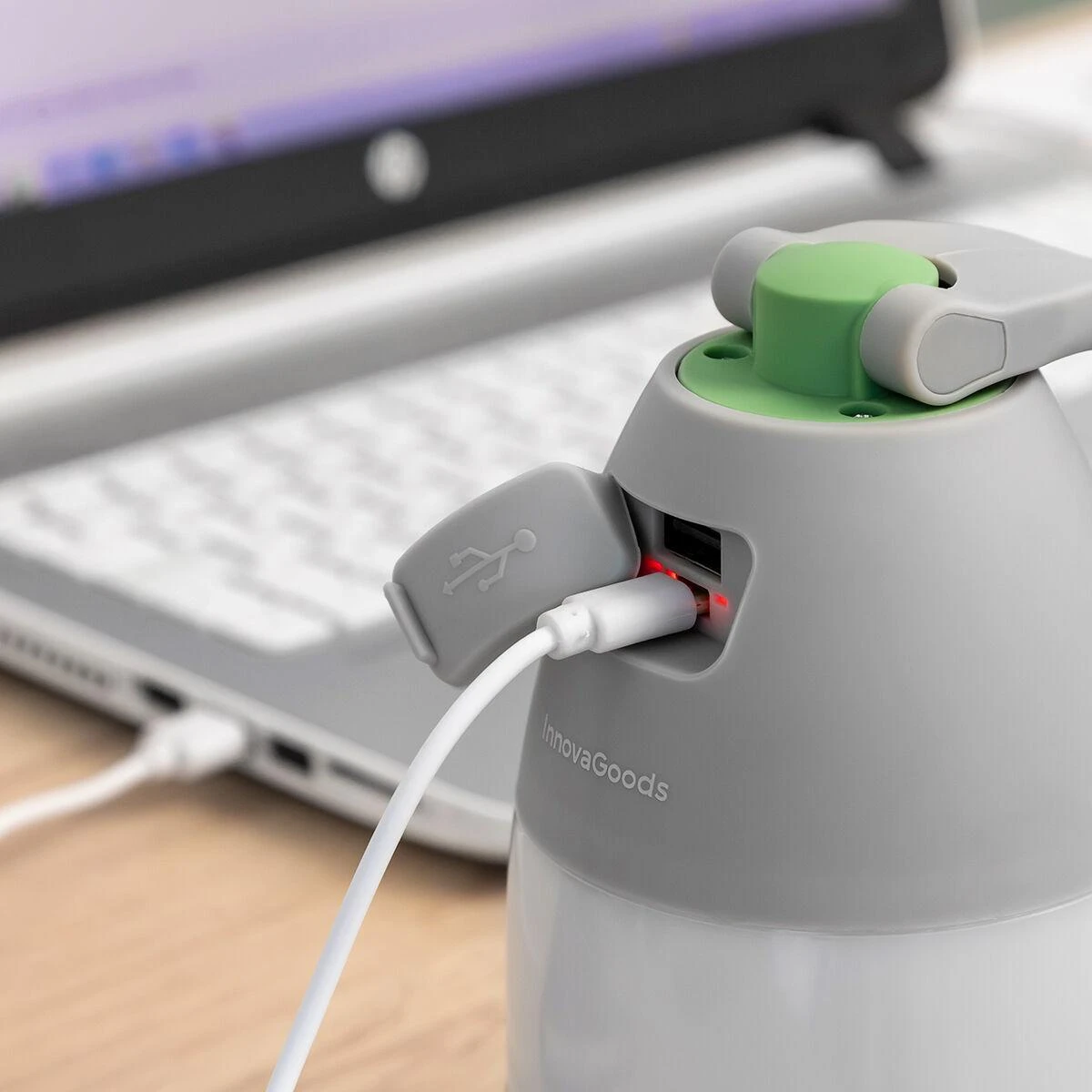 4-In-1 Daugiafunkcis įkraunamas kempingo žibintas Calam InnovaGoods