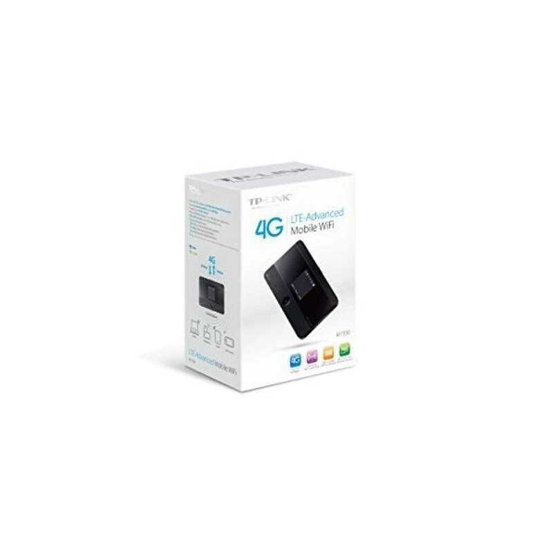 Modemas Maršrutizatorius TP-Link, 3G / 4G, 802.11a / b / g / n , juodas / M7350