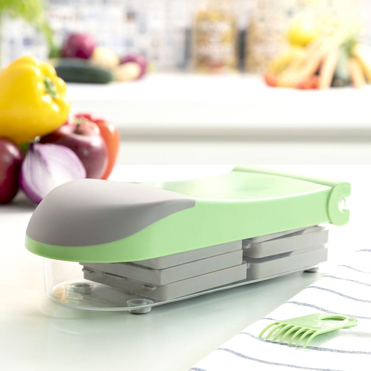 „InnovaGoods“ daržovių pjaustyklė, pjaustyklė ir trintuvė su Receptai ir priedai „7 viename Choppie Expert InnovaGoods“