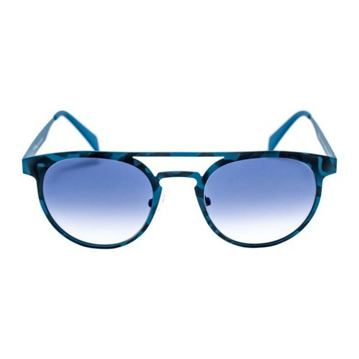 Akiniai ITALIA INDEPENDENT 0020-023-000. Akiniai przeciwsłoneczne, Kolor mėlyna. Unisex.
