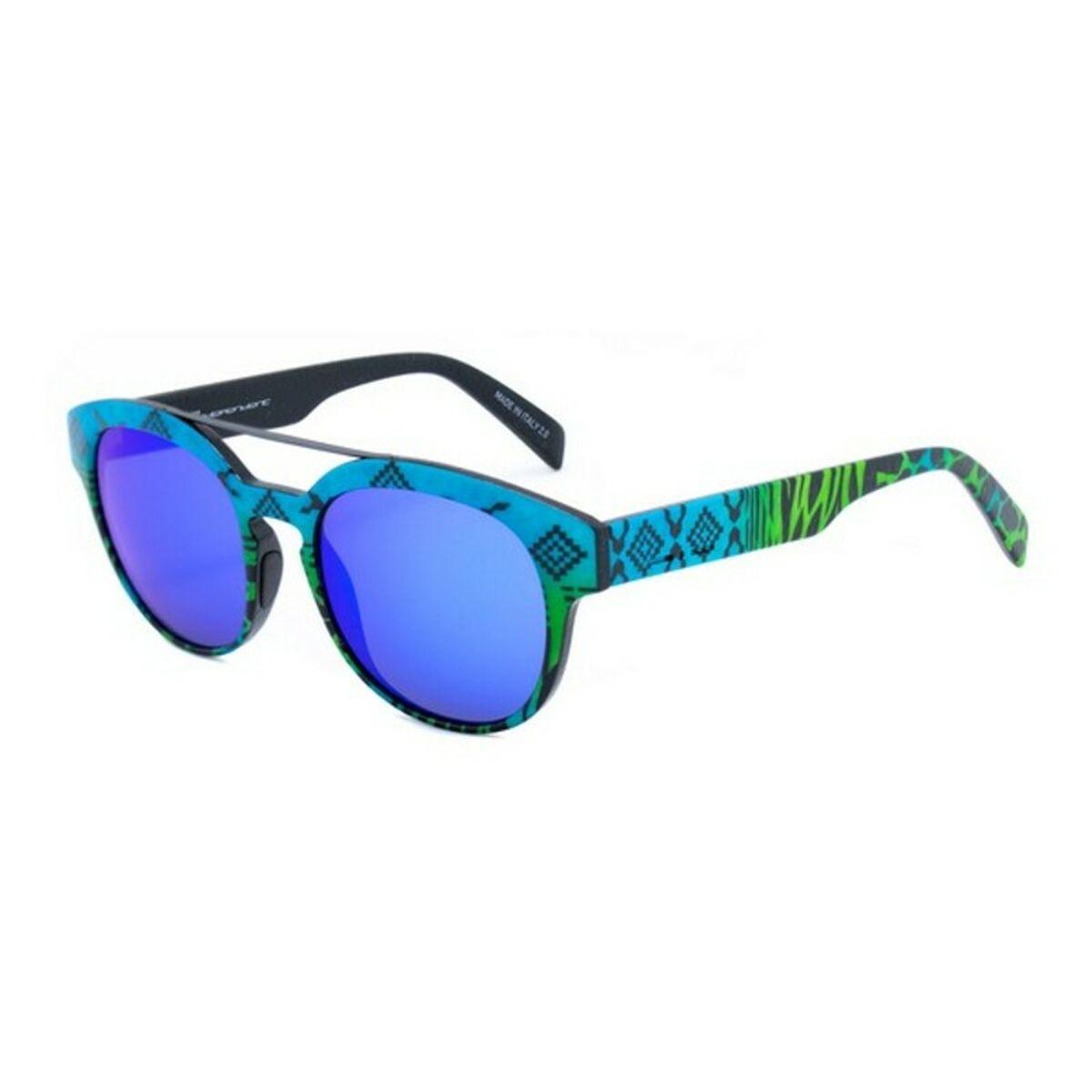 Akiniai ITALIA INDEPENDENT 0900INX149000. Akiniai przeciwsłoneczne, Kolor mėlyna žalia geltona oranžinė. Unisex.