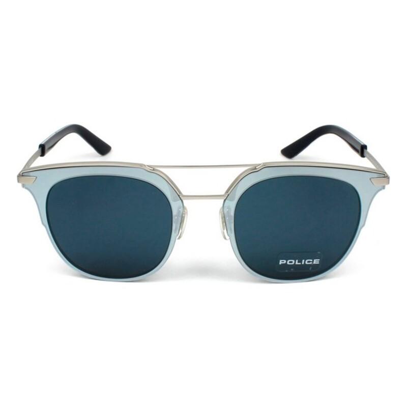 Akiniai POLICE SPL584-0581. Akiniai przeciwsłoneczne, Kolor mėlyna sidabrinė. Unisex.