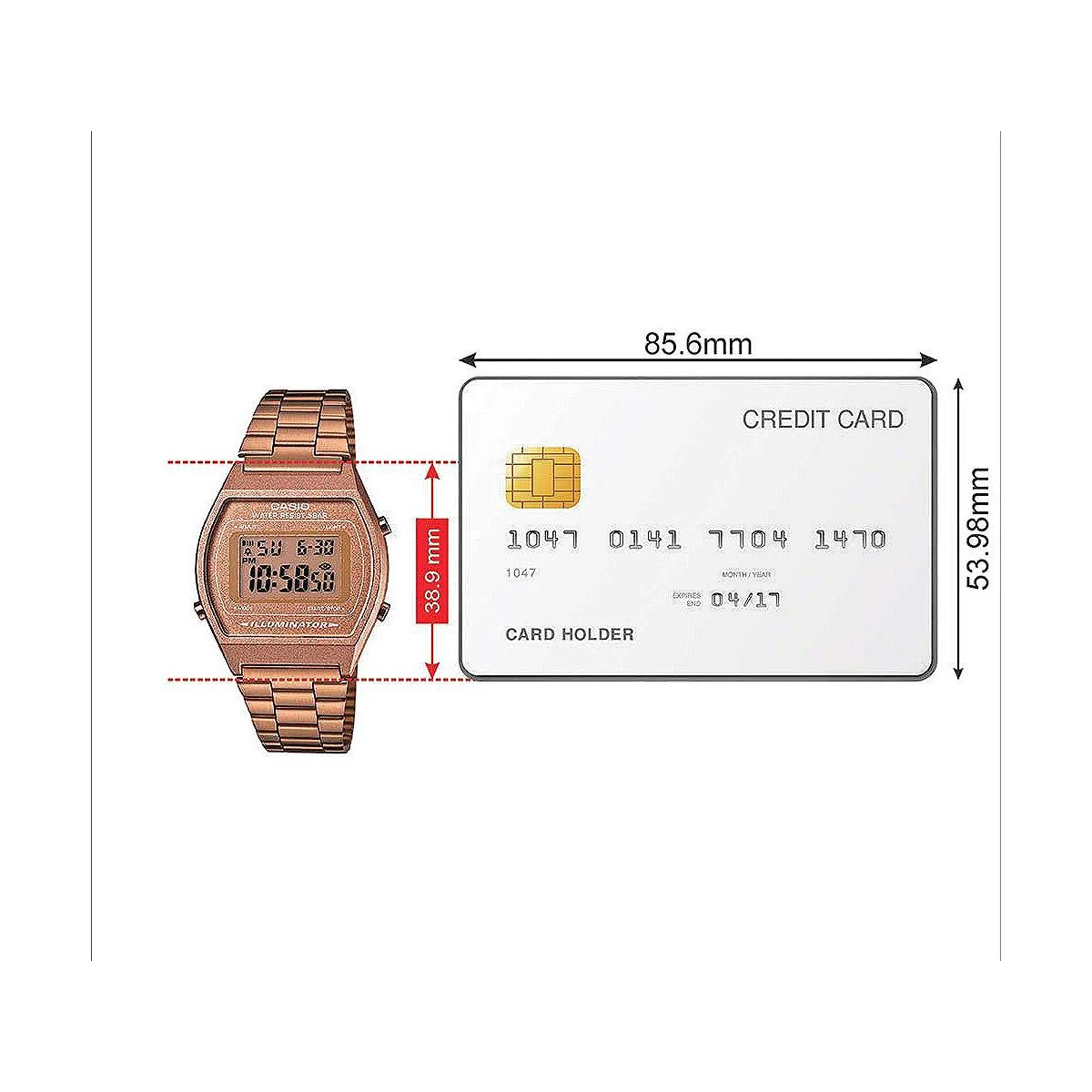 Casio B640WC-5AEF