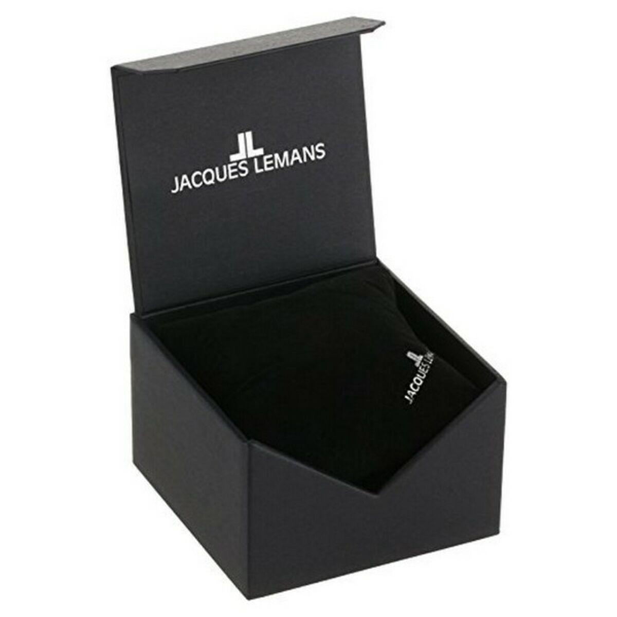 Laikrodis JACQUES LEMANS KC-104B. Kwarcowy, Kolor juoda. Unisex.