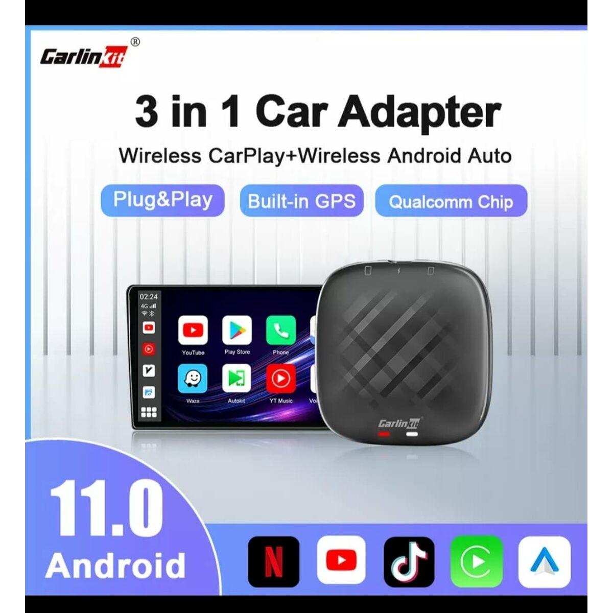 Carlinkit CarPlay išmanusis įrenginys Android AI, 4G LTE, 4GB+64GB ...