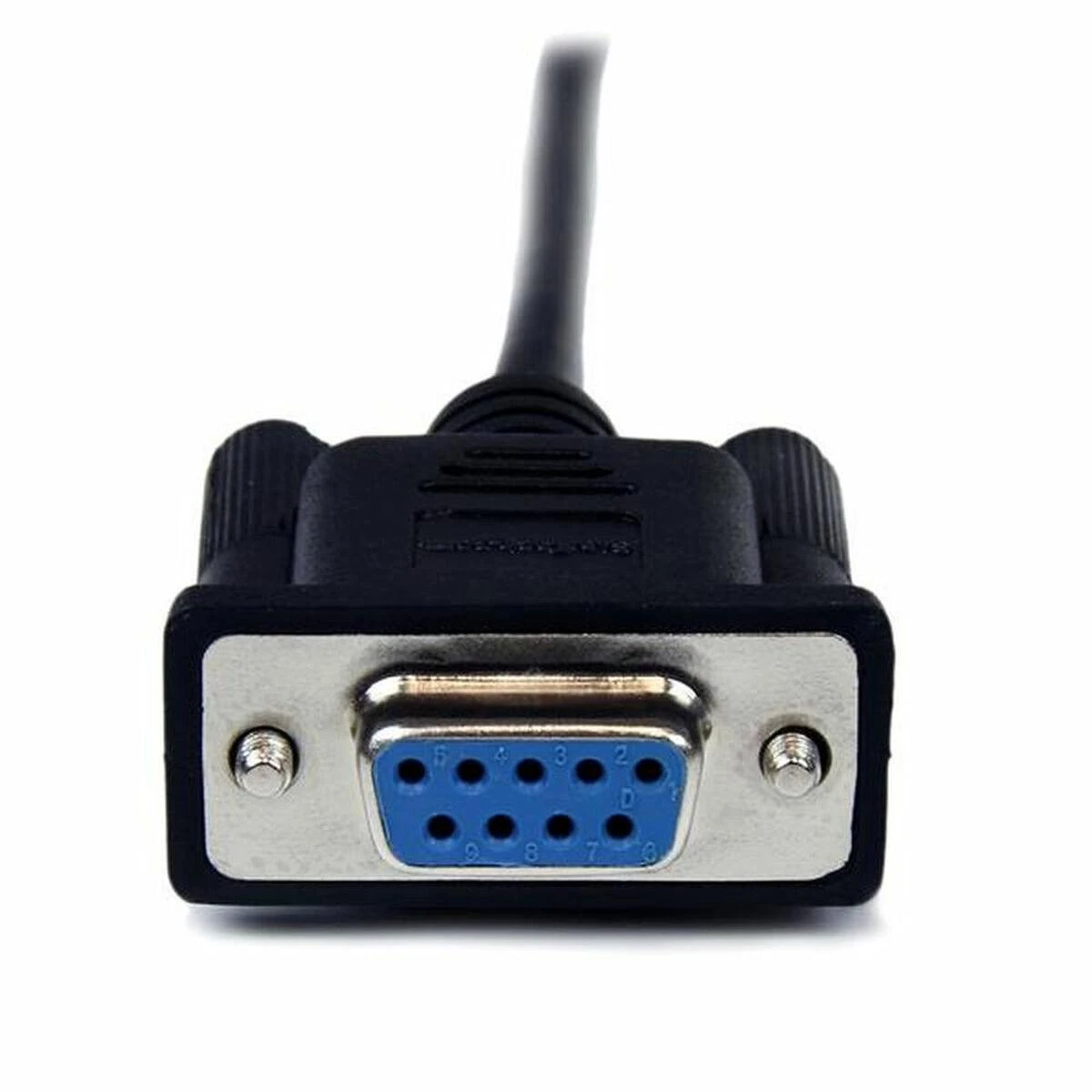 StarTech DB-9 - DB-9, 2m, Juodas (SCNM9FM2MBK)