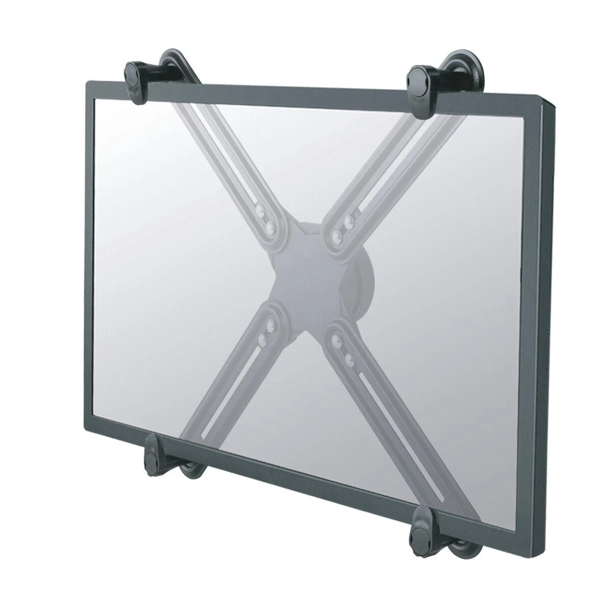 Laikiklis „NEOMOUNTS BY NEWSTAR FPMA-VESANON VESA“ monitoriaus adapterio rinkinys tinka 75x75 ir 100x100 mm bei 13–27 colių laikikliams, kurių storis yra nuo 25,5 mm.