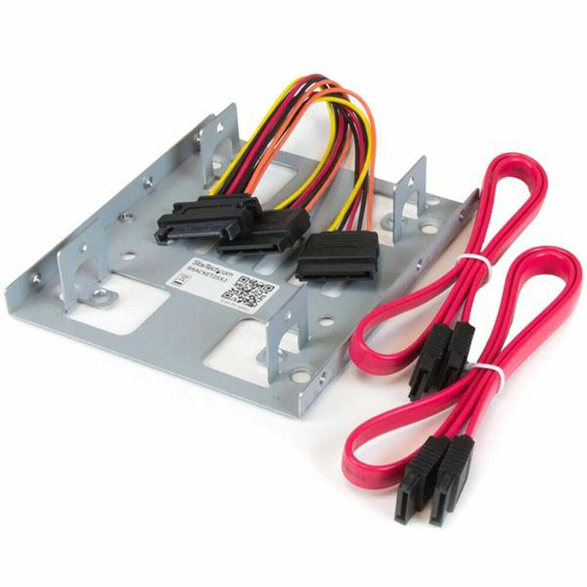 „StarTech“ 3,5 colio adapteris dviem 2,5 colio diskams + kabeliai (BRACKET25X2)