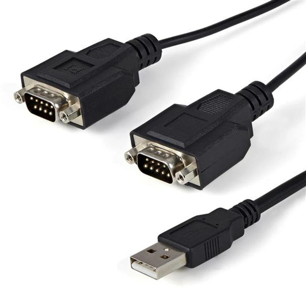 USB į RS232 kabelis su devynių kaiščių jungtimis