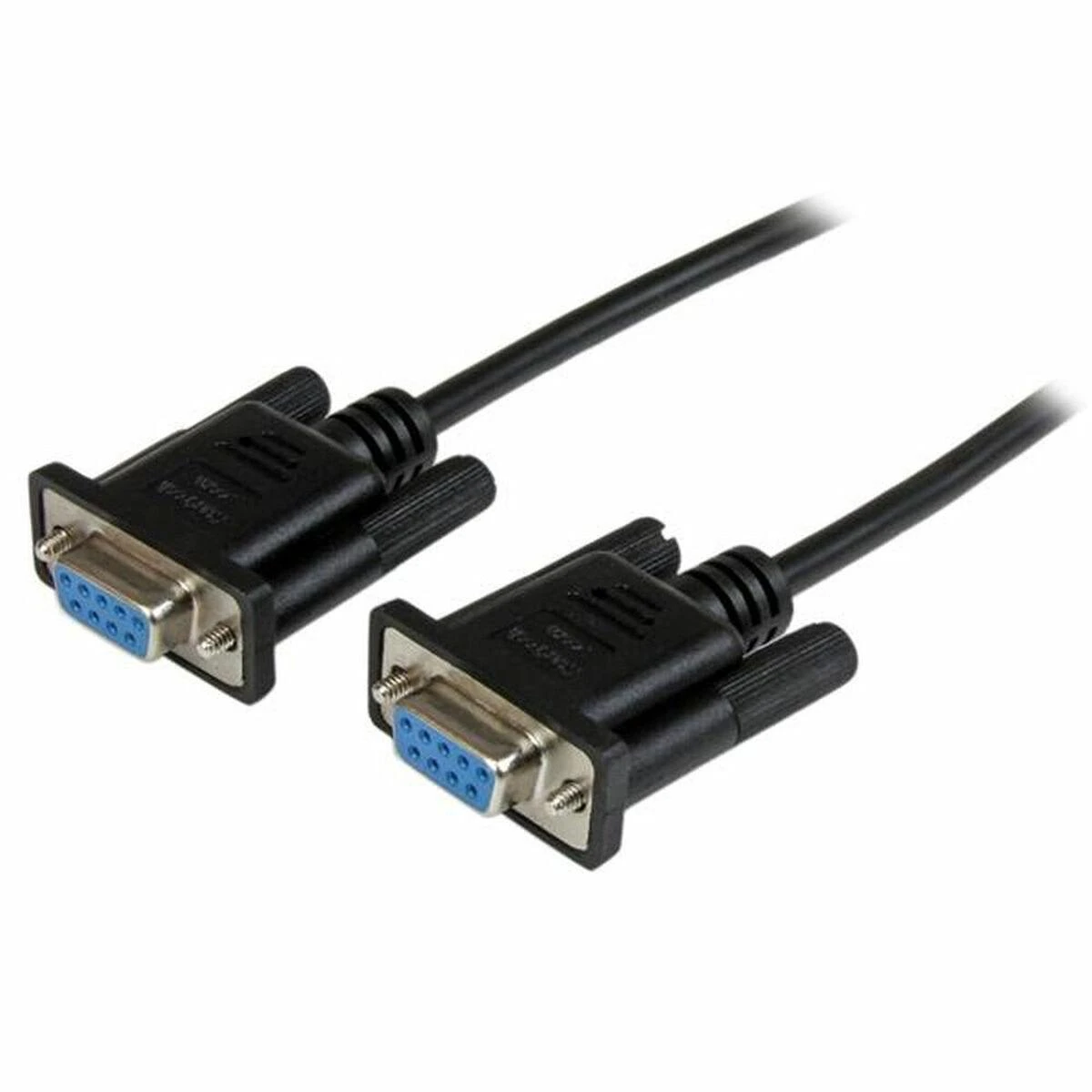 StarTech.com SCNM9FF1MBK serijinis kabelis Juoda 1 m DB-9