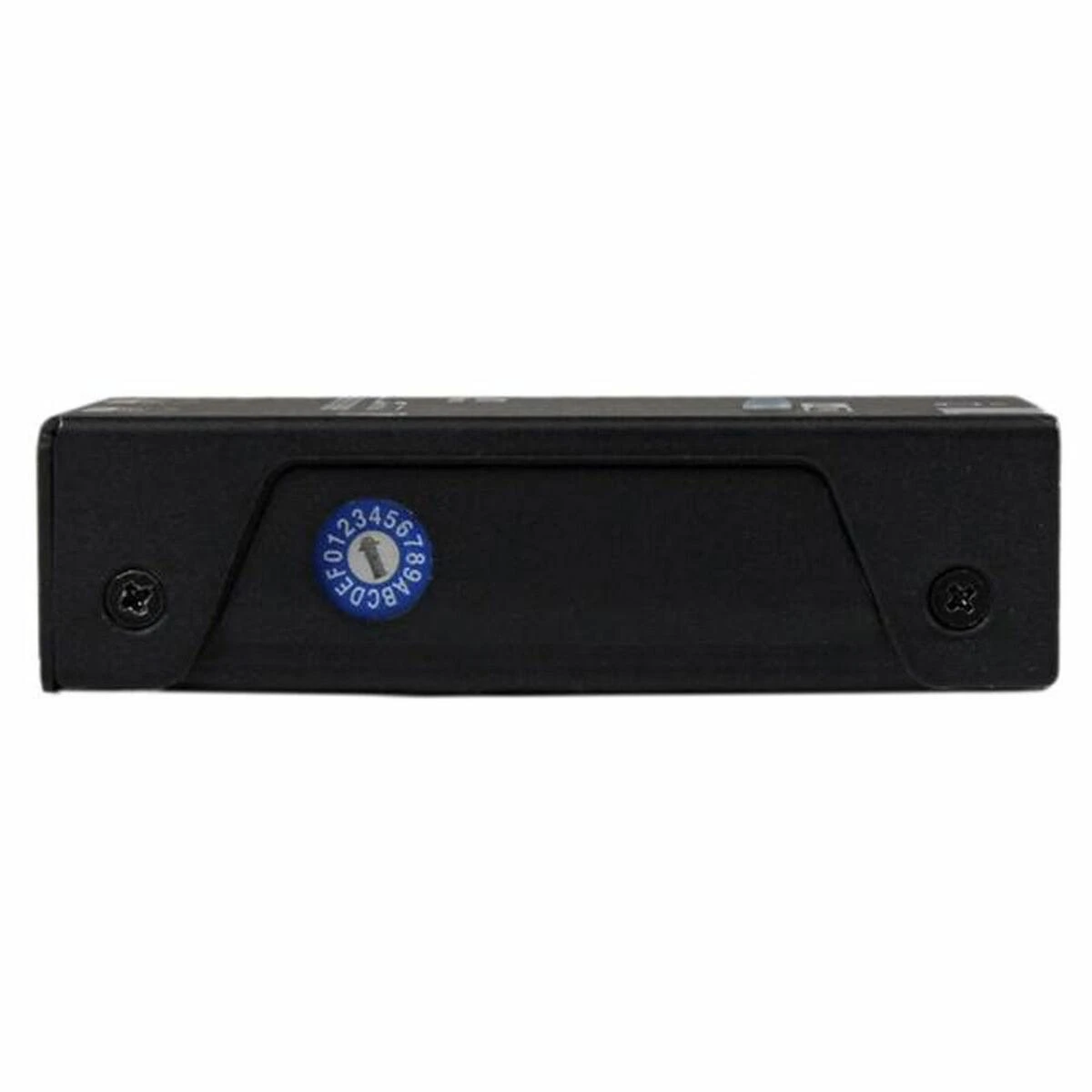 HDMI signalo plėtiklis - šoninis vaizdas su garantine plomba