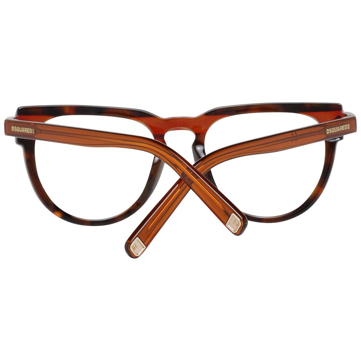Akiniai DSQUARED2 DQ5251-56. EYEGLASSES, Kolor ruda. Unisex.