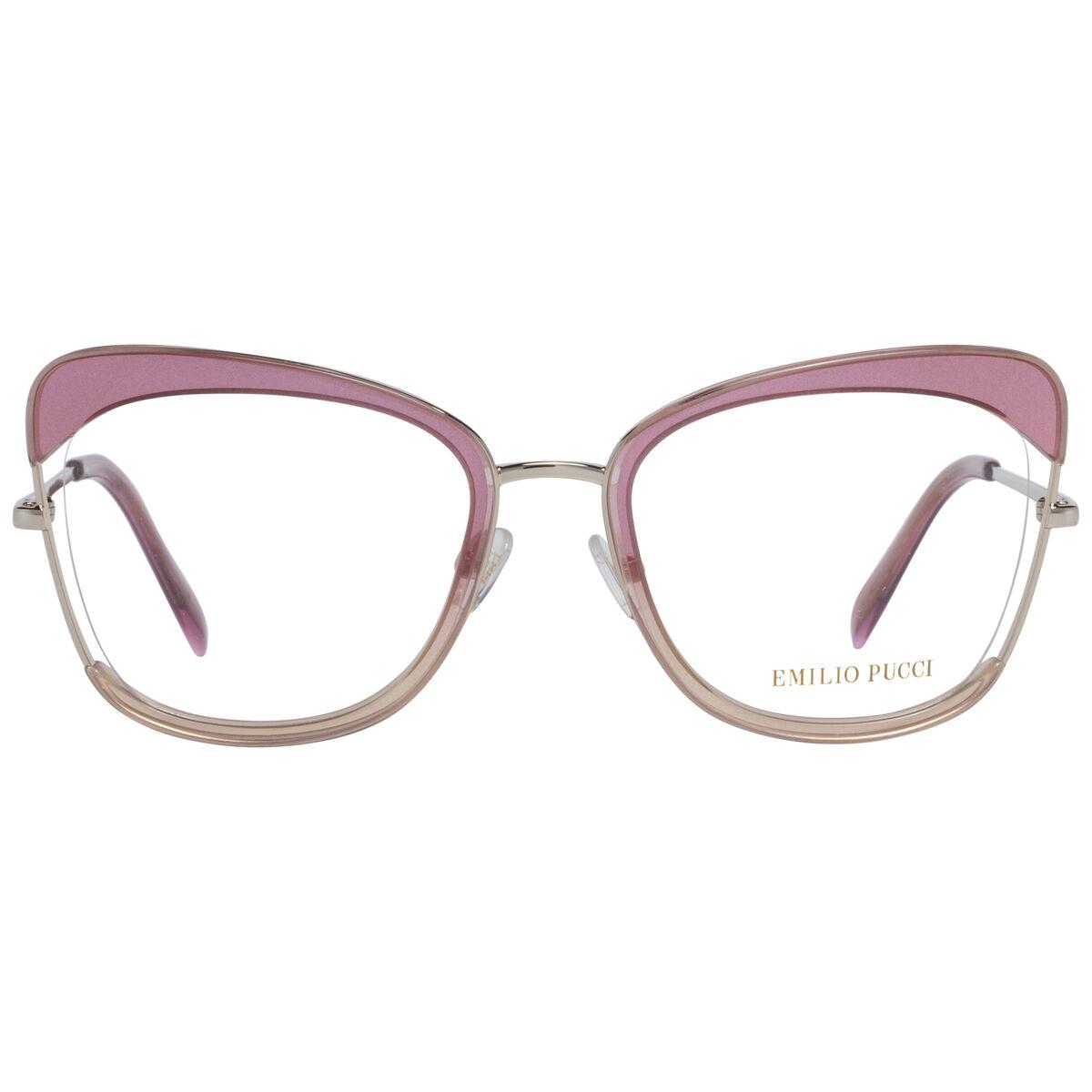 Emilio Pucci Akiniai PUCCI EP5090-52074. Akiniai, Kolor rožinė. Kobieta.