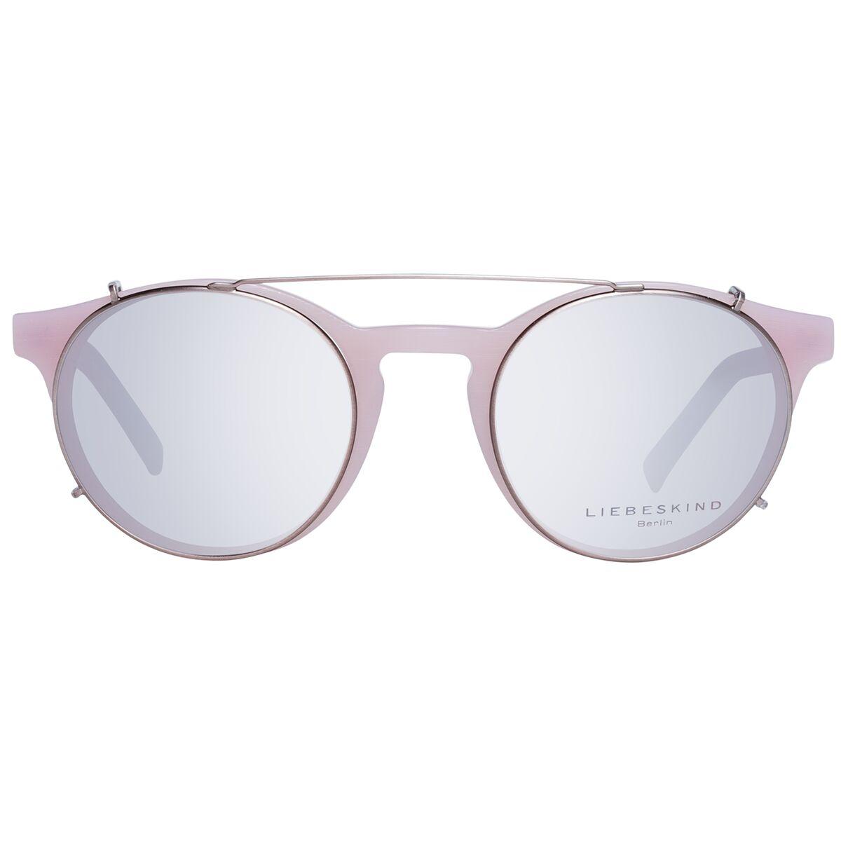 Akiniai LIEBESKIND 110180090049. Akiniai su nakładką, Kolor rožinė. Unisex.