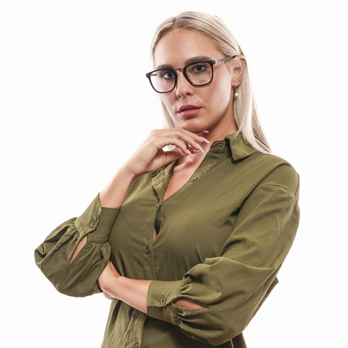 Akinių rėmeliai LOZZA EYEWEAR VL4152 500BLK (vyrams ir moterims)