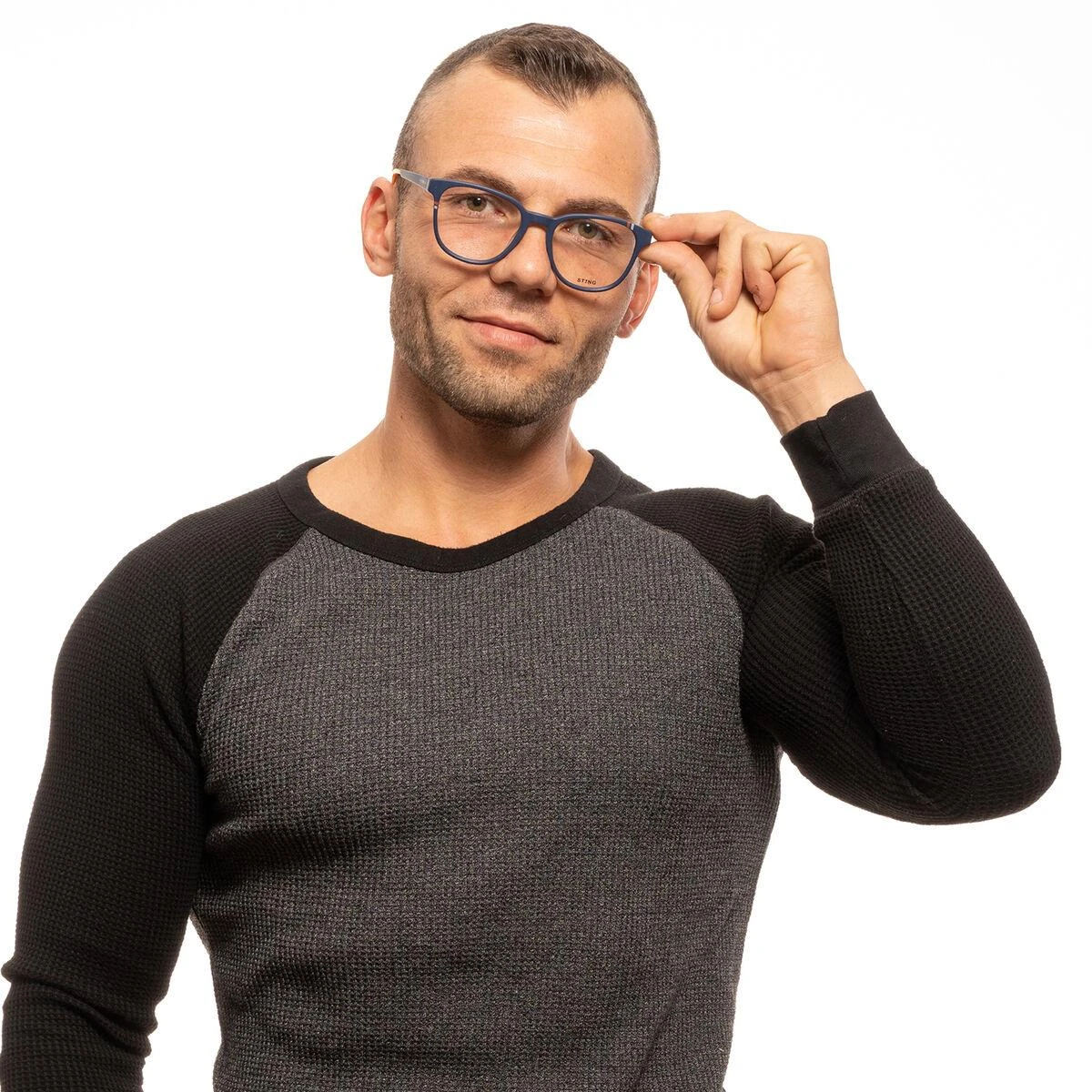 Akiniai STING VST302-4G5M. EYEGLASSES, Kolor mėlyna. Unisex.