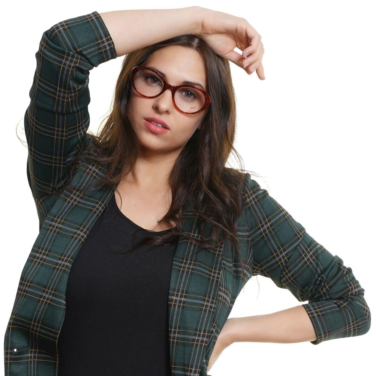 Akinių rėmeliai WEB EYEWEAR WE5302 5156B (moterims)