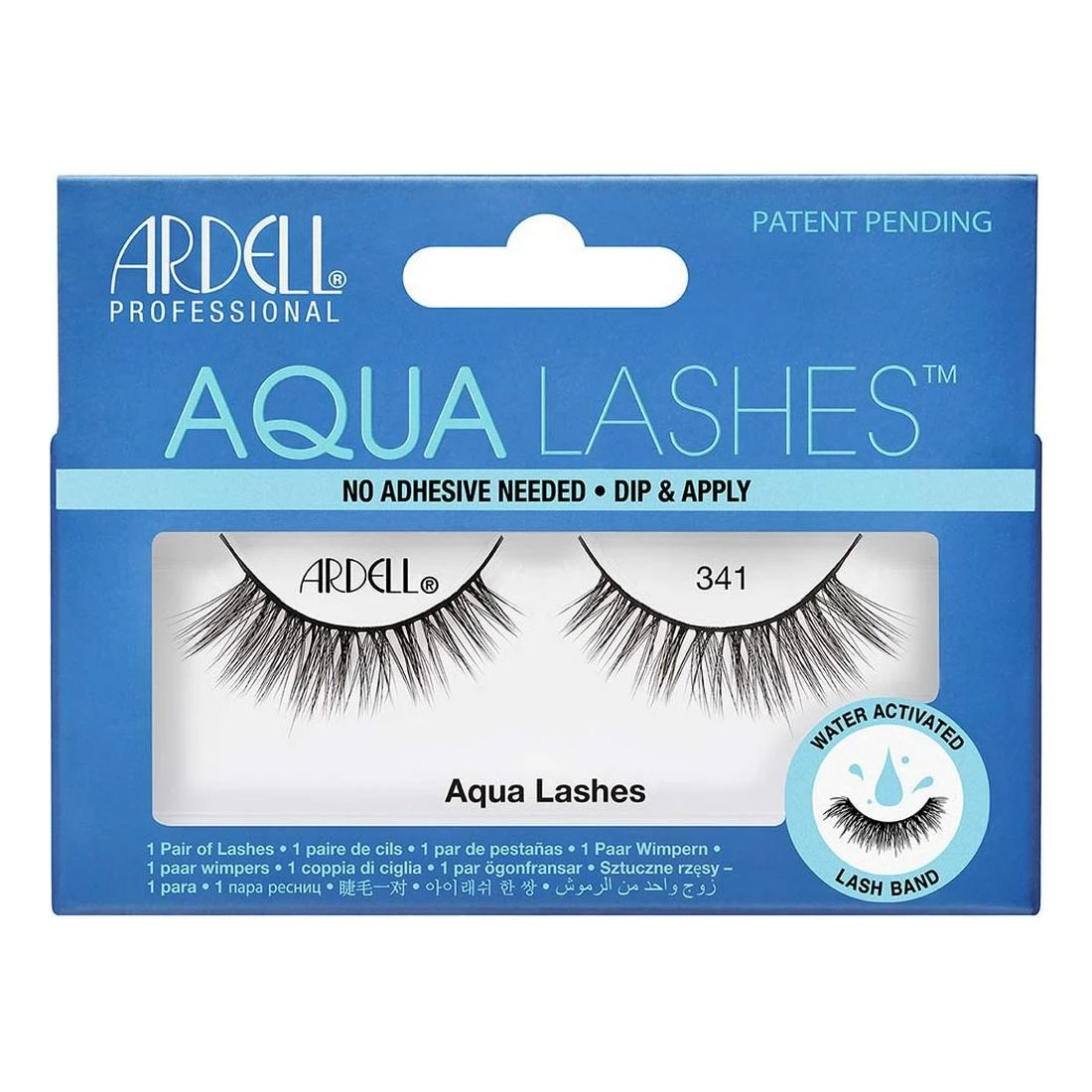 klijuojamos blakstienos Ardell Aqua Lashes 341