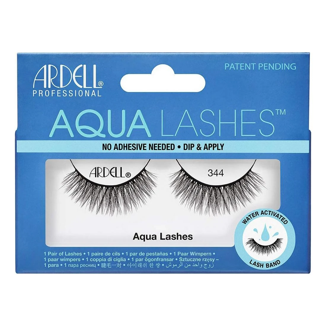 klijuojamos blakstienos "Ardell Aqua Lashes" 344