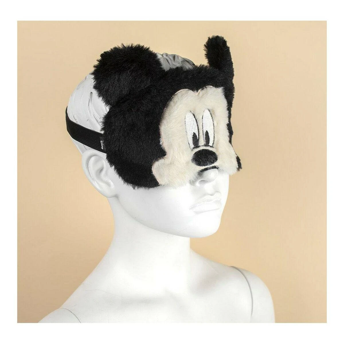 Akių raištis Mickey Mouse juodas (20 x 10 x 1 cm)