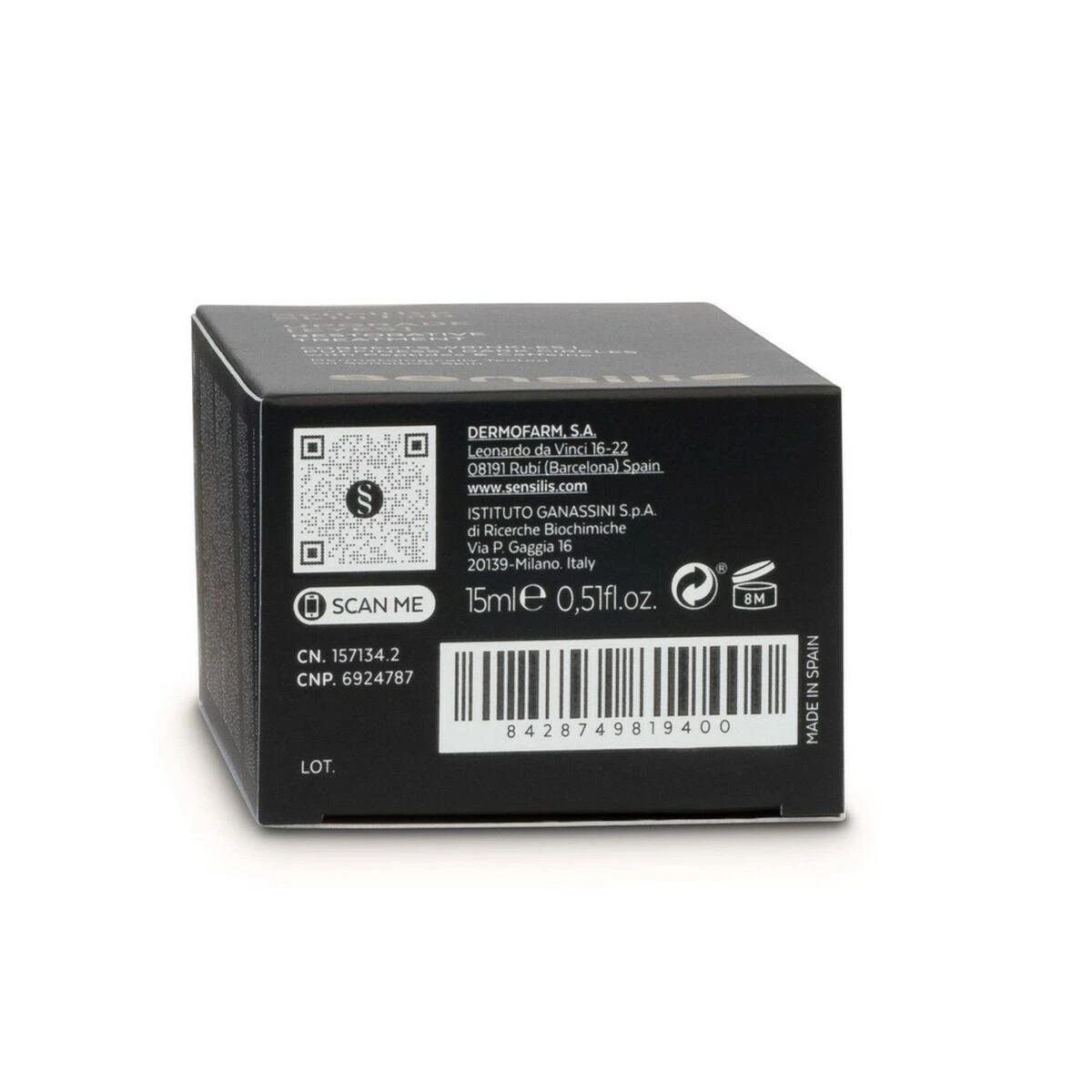 "Sensilis Upgrade Eye Contour" Paakių kremas 15ml
