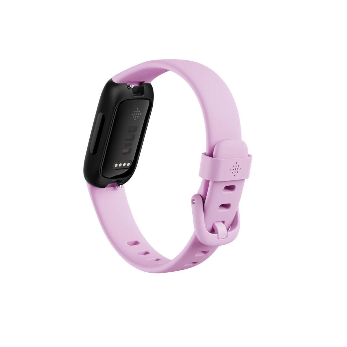 Išmanioji apyrankė Fitbit Inspire 3, Juodos spalvos korpusas su alyvinės spalvos dirželiu