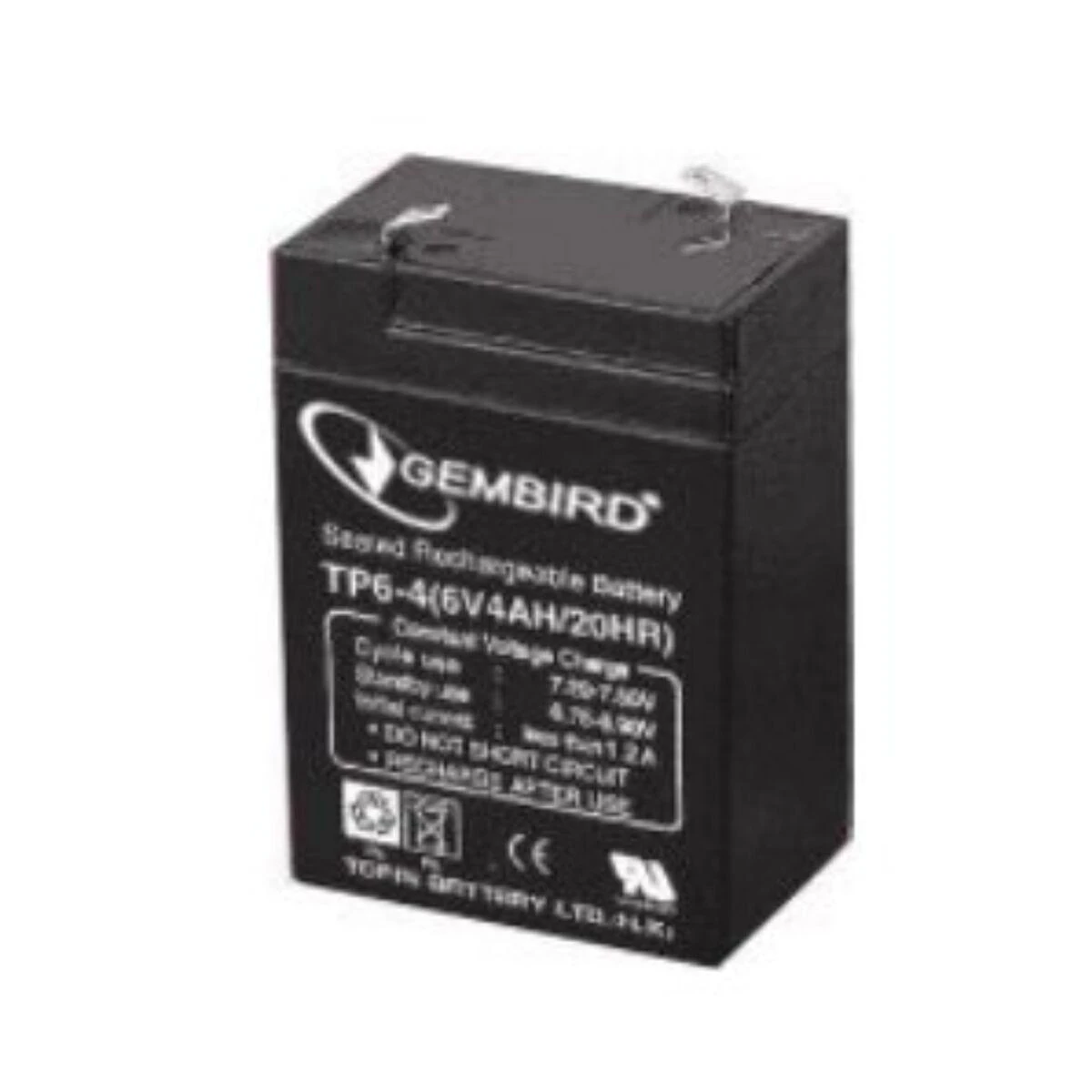Gembird Energenie | Įkraunama baterija UPS | BAT-6V4.5AH