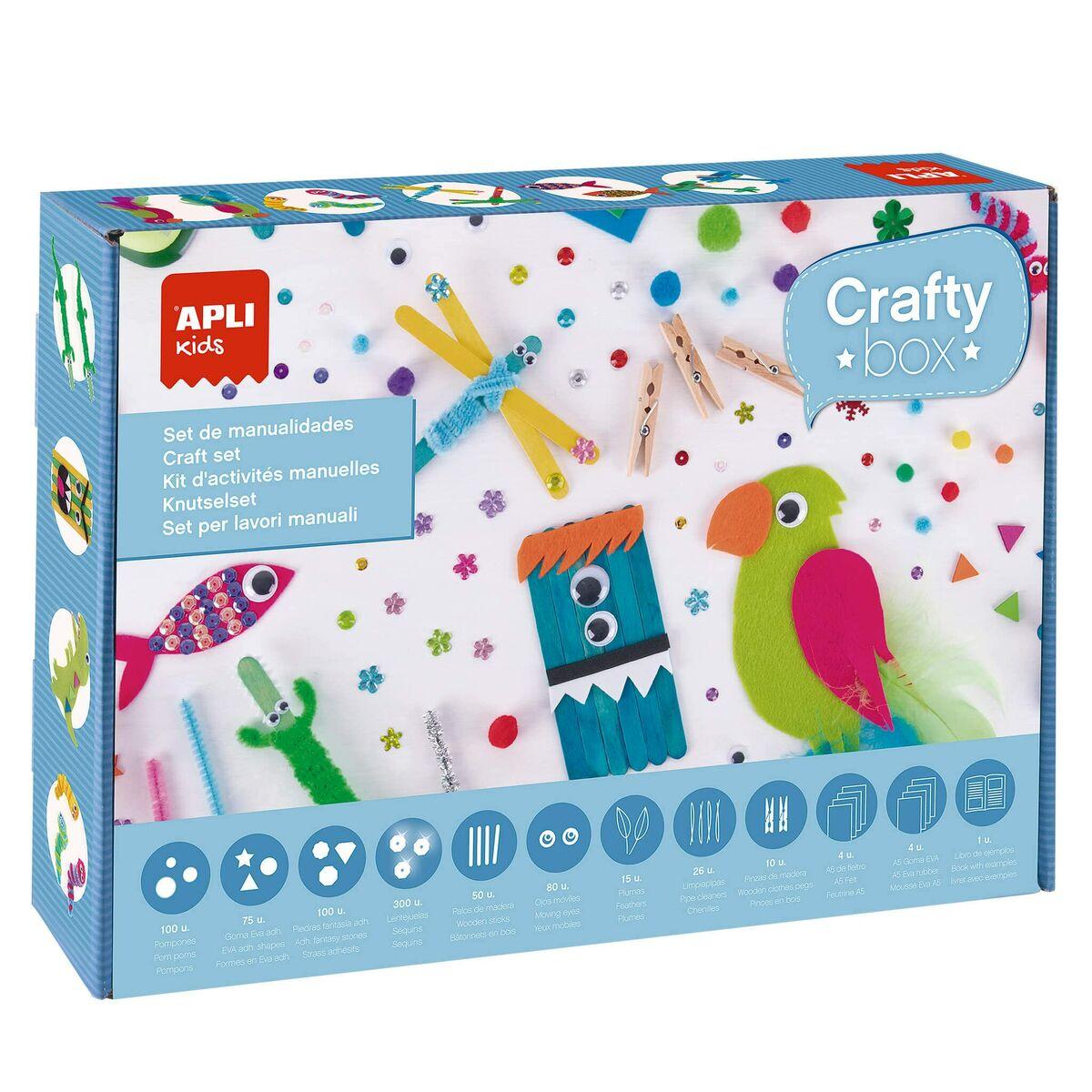 Apli Kids APLI Didysis kūrybinis rinkinys „Crafty Box“ (750+ d.)