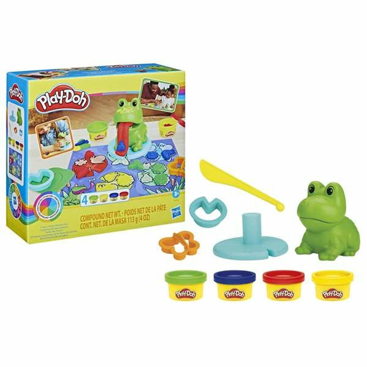PLAY-DOH Rinkinys „Varlytė ir spalvos“