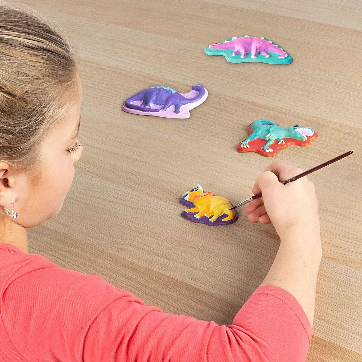 Ses Creative SES Gipso liejiniai su dinozaurų dažais 01292 12922