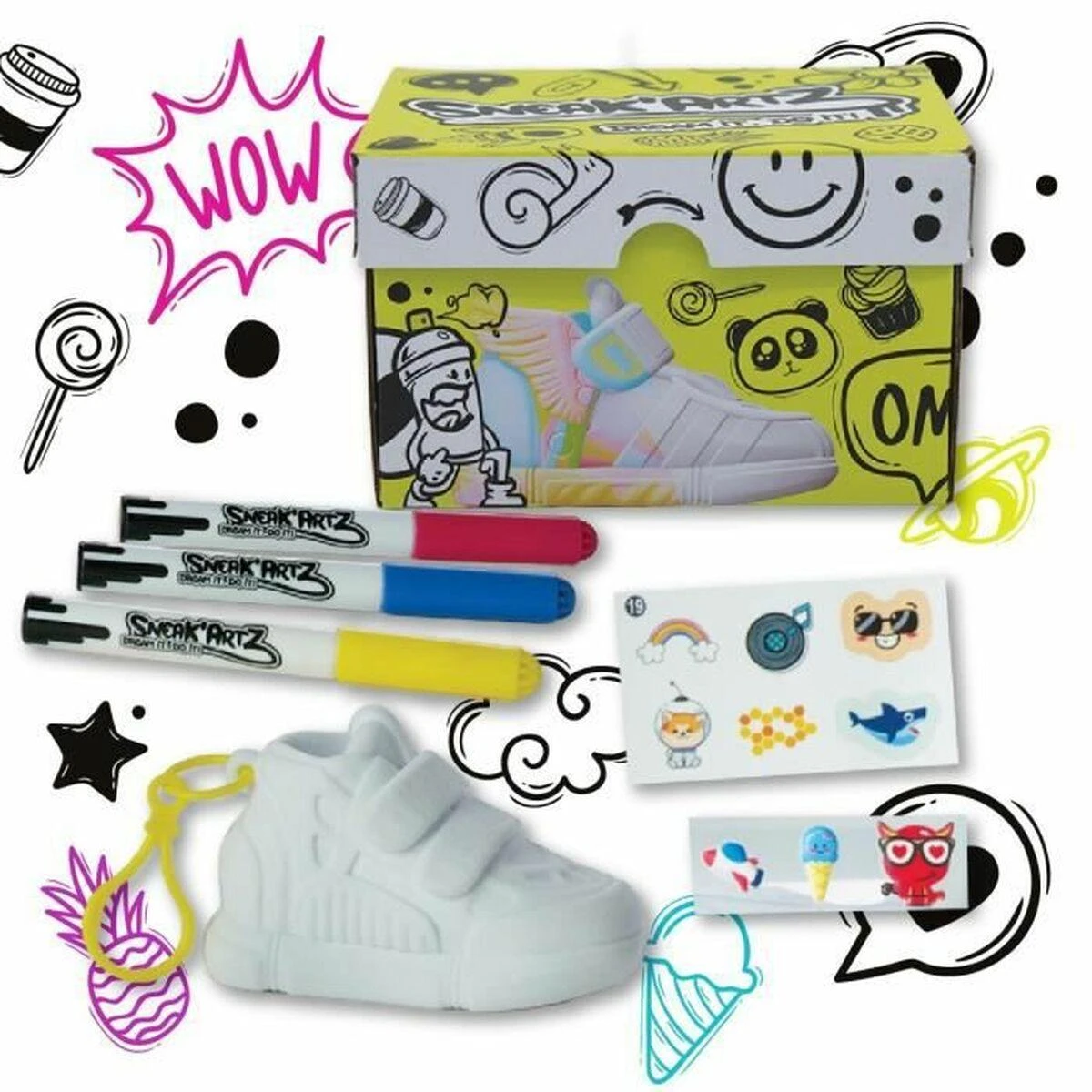 Splash Toys Splash pakabukas Sneak Artz batų dažymas