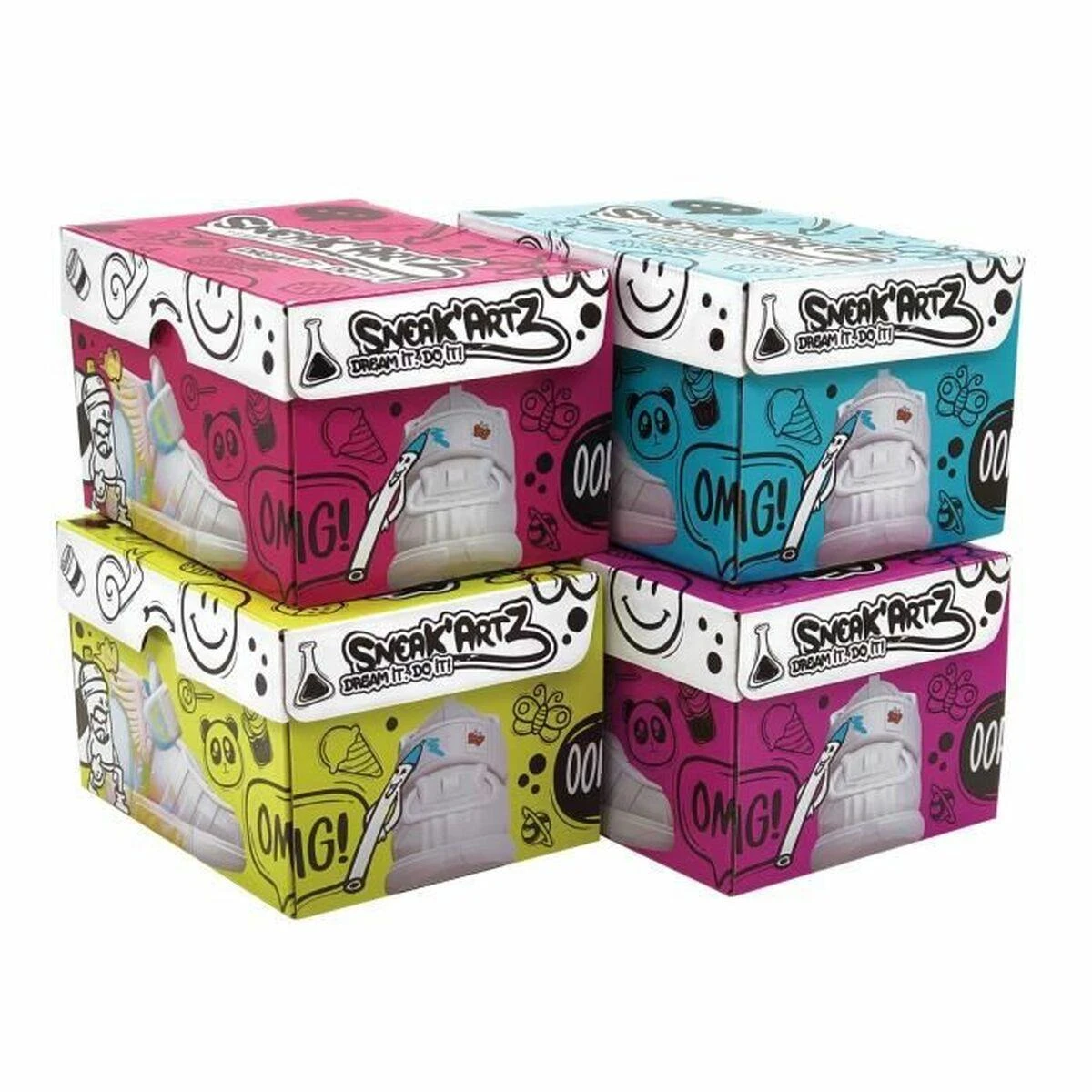 Splash Toys Splash pakabukas Sneak Artz batų dažymas