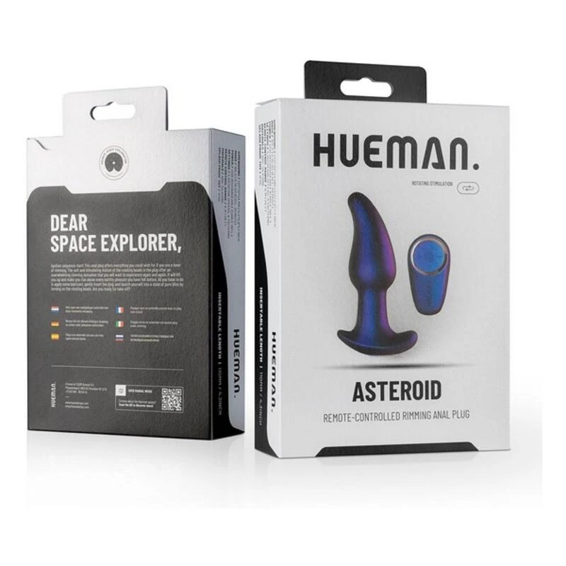 Hueman Asteroid analinis kamštis pakuotėje
