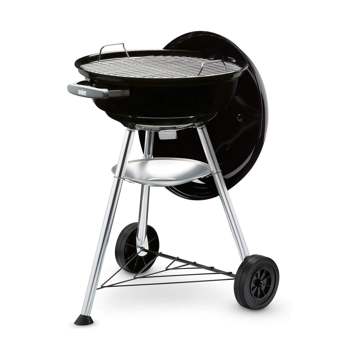 Weber Charcoal Grilis Compact Virdulys 47 cm juodas Juodas (1221004)