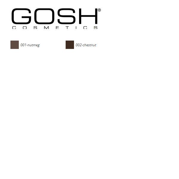 antakių gelis Gosh Brow Sculpting Fibre Gel 001 Nutmeg 8ml