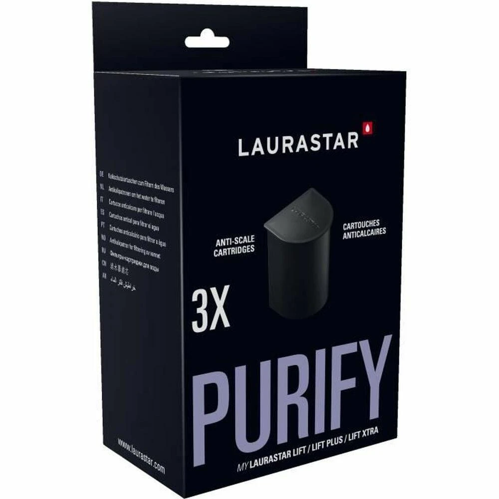 LAURASTAR 502.7800.525 LIFT nukalkinimo filtro kasetės, 3 vnt.