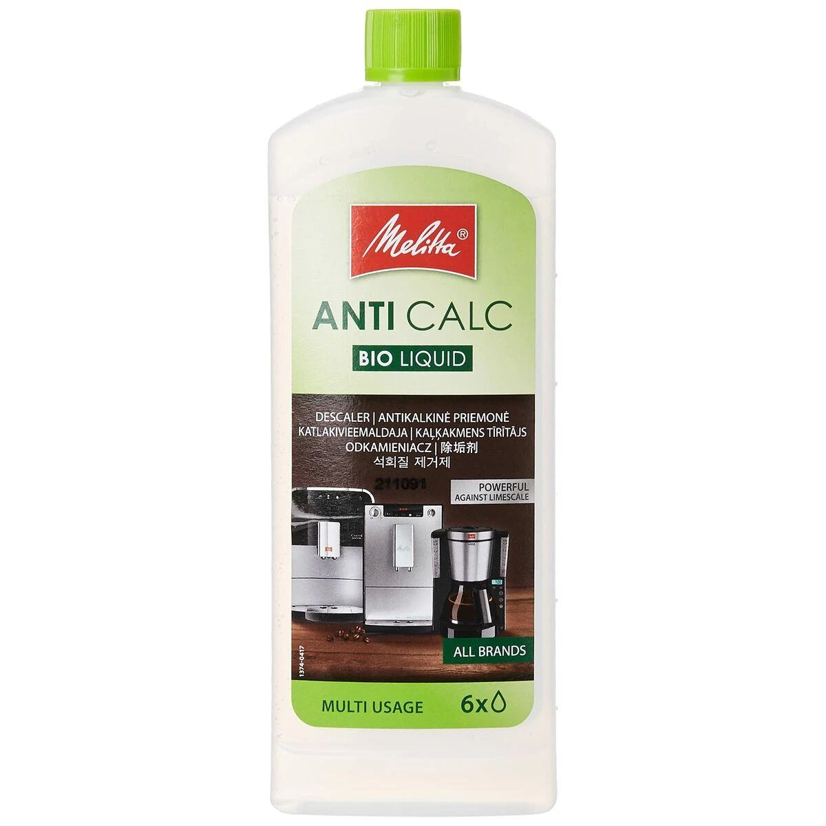 Nukalkinimo skystis Melitta 250ml, BIO 6762823