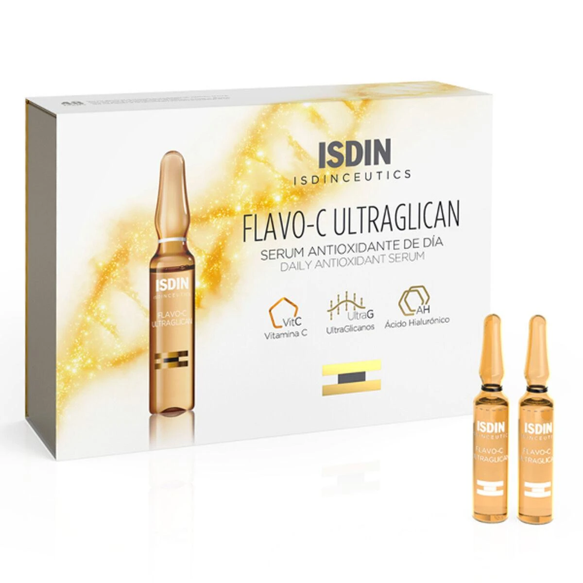 Veido ampulė Isdin Isdinceutics Flavo C Ultraglican 30x2ml