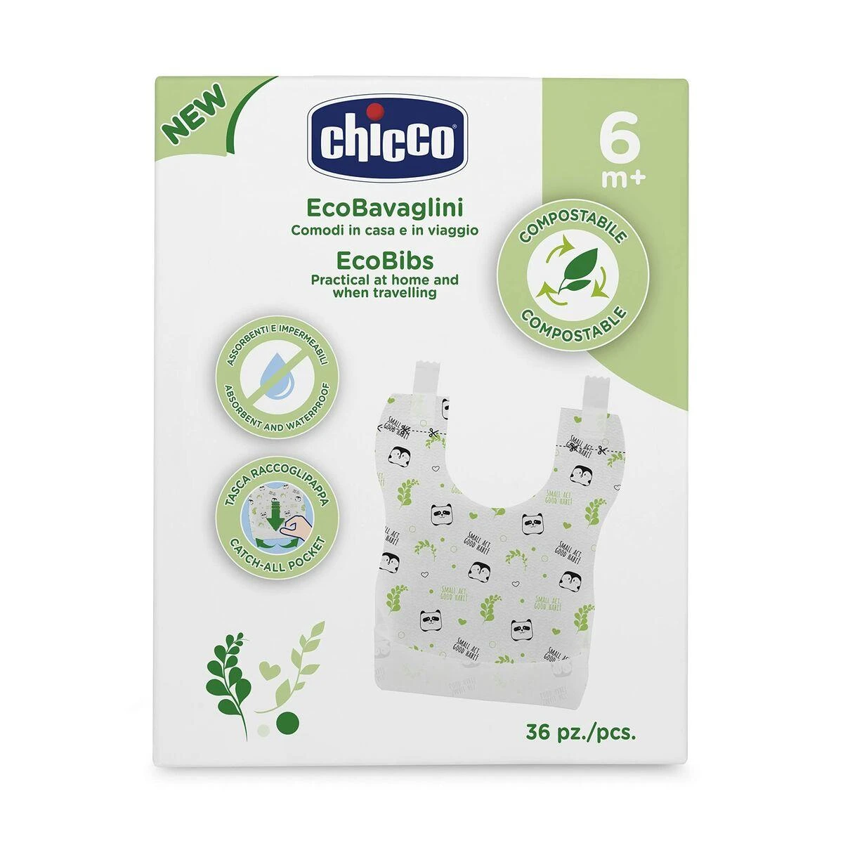 śliniaczki jednorazowe Chicco (CHI000295)