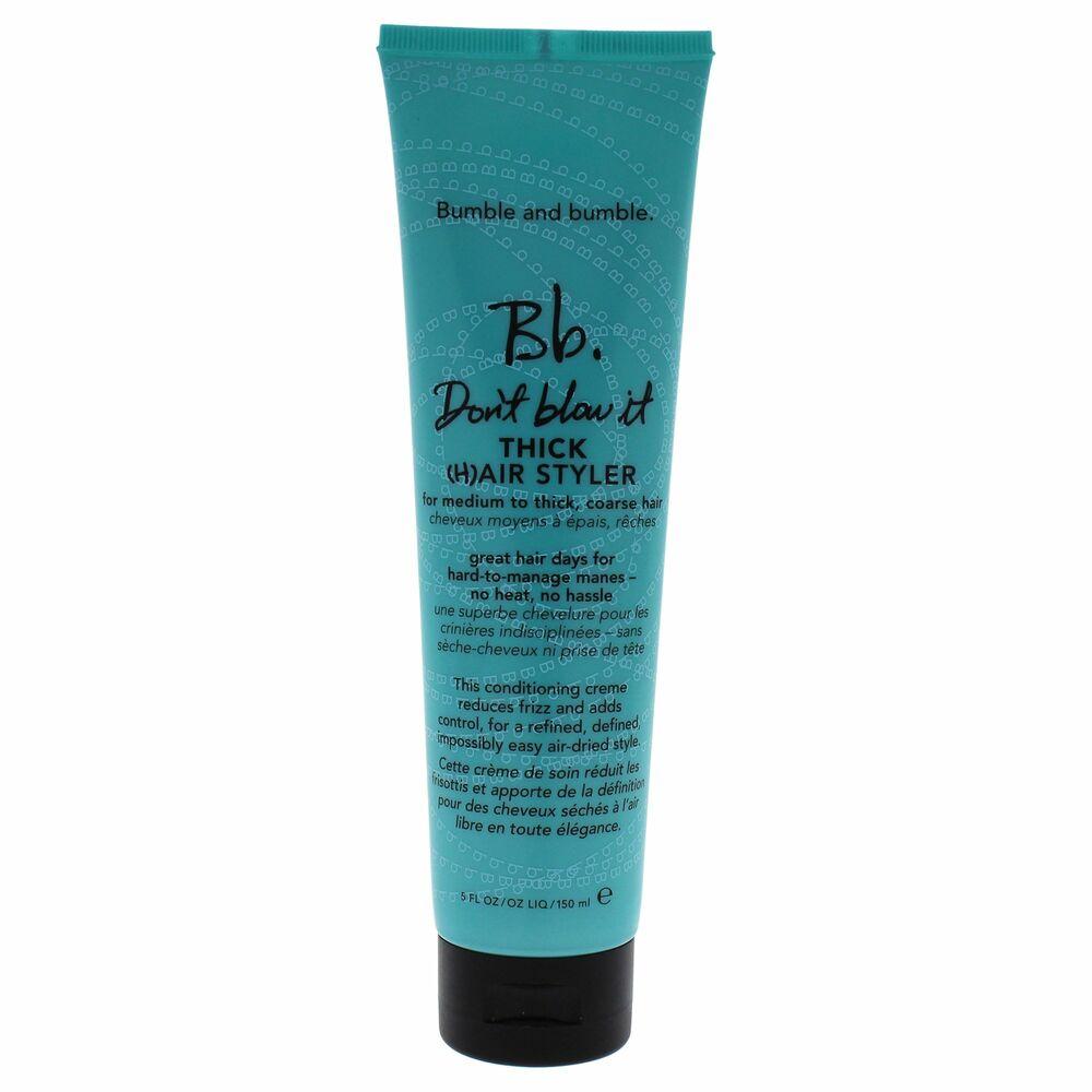 Bumble and Bumble Don't Blow It Thick Hair Styler maitinamasis plaukų kremas 150ml
