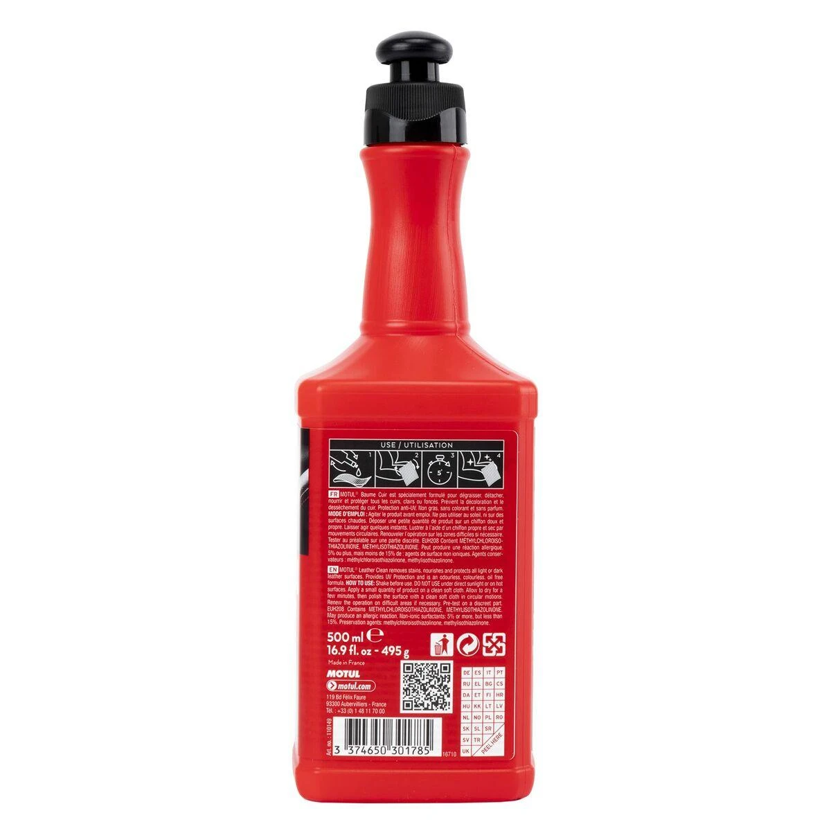 Alyva MOTUL Car Care Leather Clean 0,5ltr (110149)