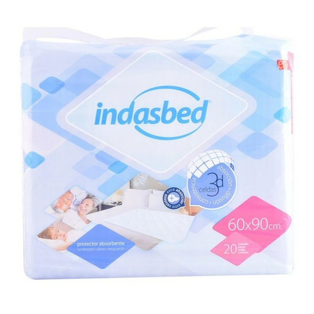 Indasec Indasbed absorbcinė apsauga 20 vienetų
