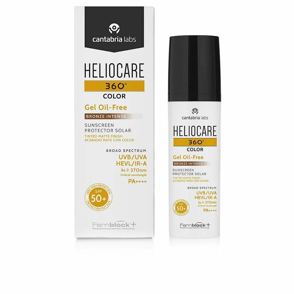 Kremas nuo saulės Heliocare 360 Gel Oil Free Bronze Intense Spf50, 50ml